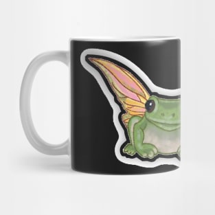 cute, pretty, fairy frog sticker Mug